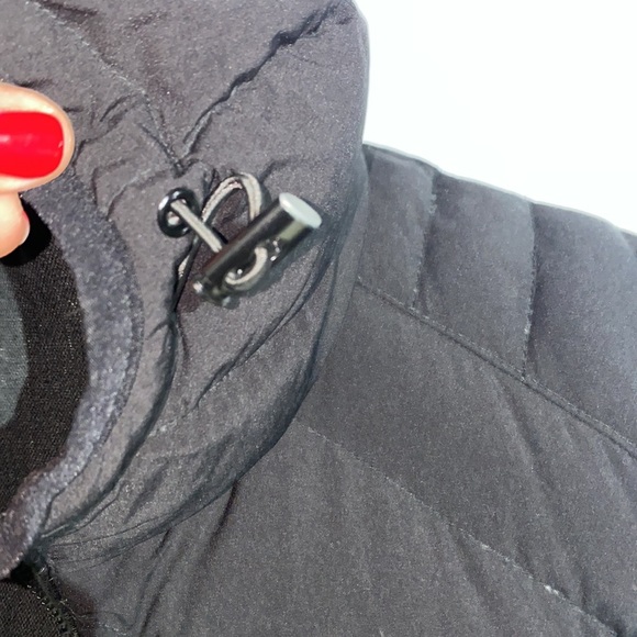 BCBG Black Puffer Coat - Picture 4 of 6